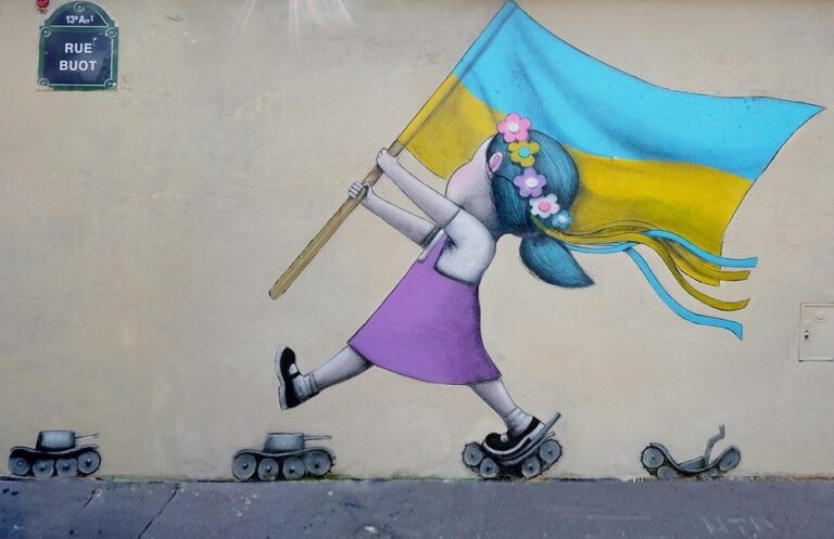 Stunning Street Art Murals in Support of Ukraine
